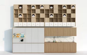 Playroom Storage Cabinet