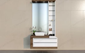 Bathroom Vanity With Shelf