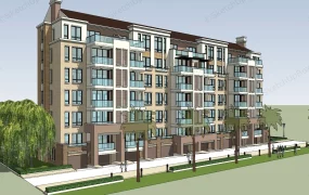 Modern Condominium Exterior