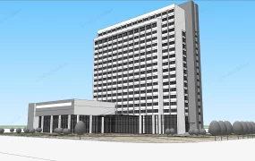 Luxury Modern Hotel Exterior Design