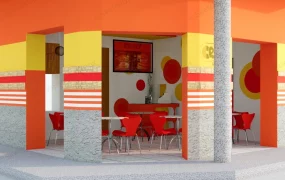 Crispy Fast Food Store