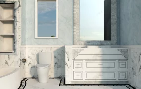 Small Bathroom With Bathtub Design