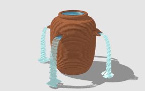 Tall Jar Fountain