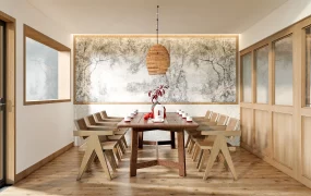 Zen Dining Room Idea