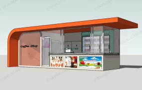 Modern Cafe Kiosk