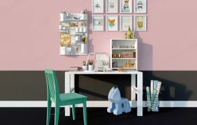 Kids Study Desk And Chair