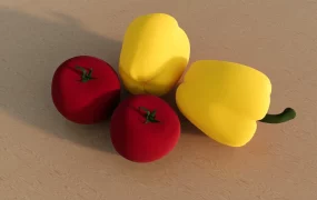 Tomatoes And Sweet Peppers