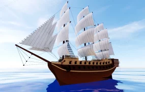 Ancient Sailing Warship