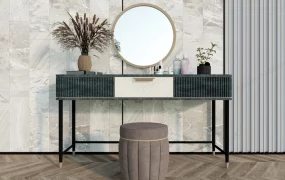 Elegant Retro Dressing Table Set