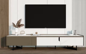 Long TV Media Stand Console