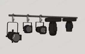 Theater Stage Spotlight