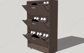 Shoe Organizer Cabinet