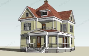 Modern Suburban House Exterior