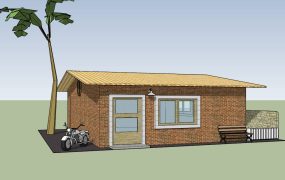 Red Brick Ranch House