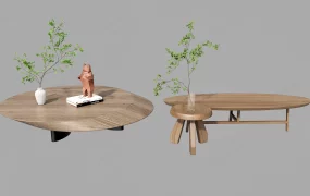 Wabi Sabi Wood Coffee Tables