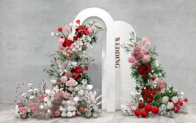 Romantic Floral Wedding Backdrop