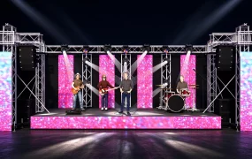 Live Concert Stage And Event Rigging SketchUp 3D Model