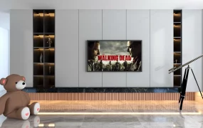 Modern TV Wall Design Idea