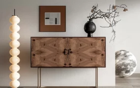 Zen Style Accent Cabinet