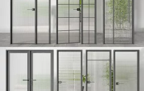 Steel Frame Glass Doors