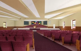 Modern Church Exterior And Interior Design