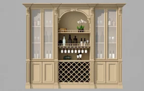 Large Bar Cabinet