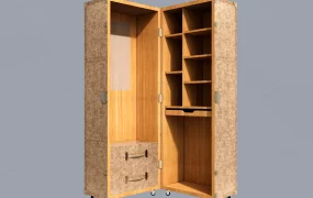 Movable Wardrobe With Wheels