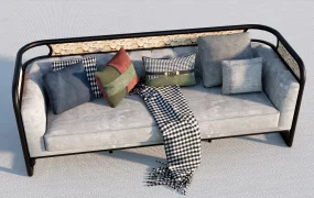 Modern Vintage Couch