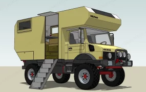 Mercedes Benz Unimog Expedition Camper