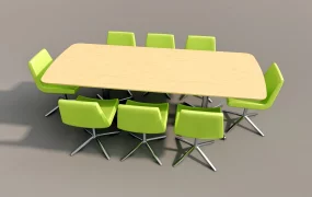 Modern Meeting Table Set