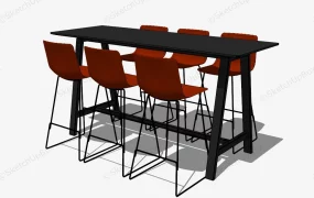 Modern Bar Table And Stools