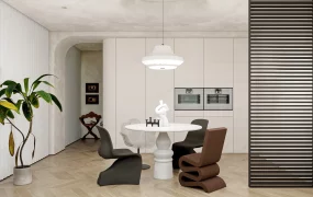 Neoclassical Dining Room