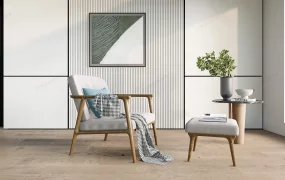 Accent Chair With Side Table