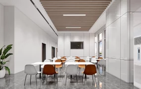 Corporate Office Cafeteria Design