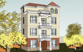 4 Story Modern House