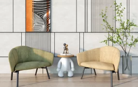 Modern Accent Chair Set