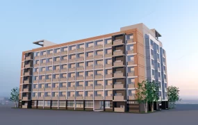Modern Multi Story Apartment Building