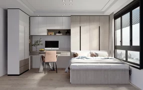 Small Masculine Bedroom