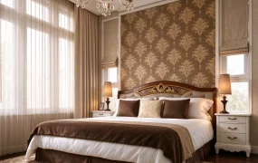 Classic Traditional Master Bedroom SketchUp 3D Model