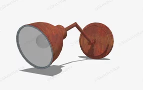 Vintage Industrial Wall Light