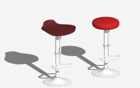 Tall Adjustable Bar Stools