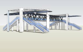 City Pedestrian Bridge