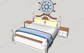Nautical Bed For Boy