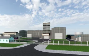 Modern Industrial Factory Buildings