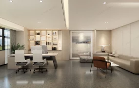 Modern Luxury CEO Office Interior Design