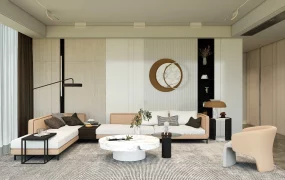 Modern Condo Living Room