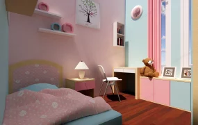 Small Girls Bedroom Design