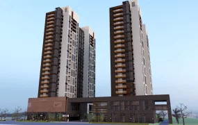 Modern Condo Residential Community
