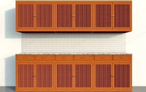 One Wall Kitchen Cabinets