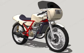 Retro Motorcycle